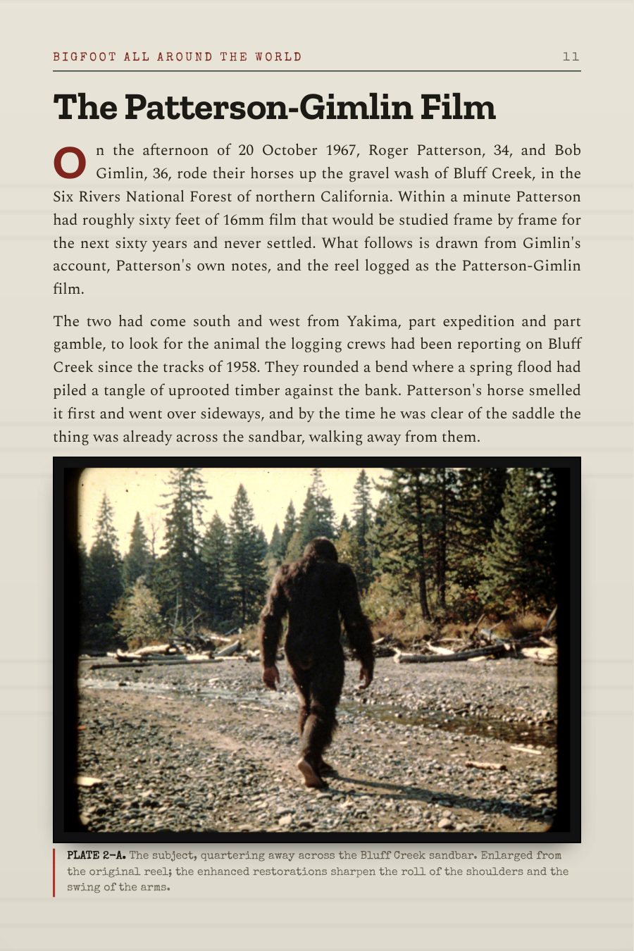 Chapter 2, The Patterson-Gimlin Film